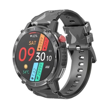 Smartwatch anti-impacto c22 negro