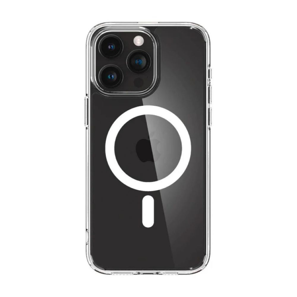 Case spigen magsafe clear para iphone 15 pro