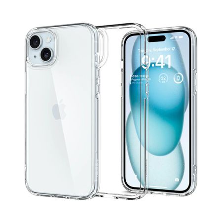 Case spigen clear para iphone 15