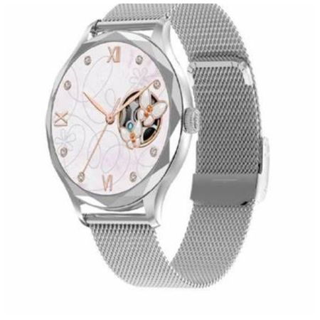 Smartwatch dts diamond doble correa alta gama plata