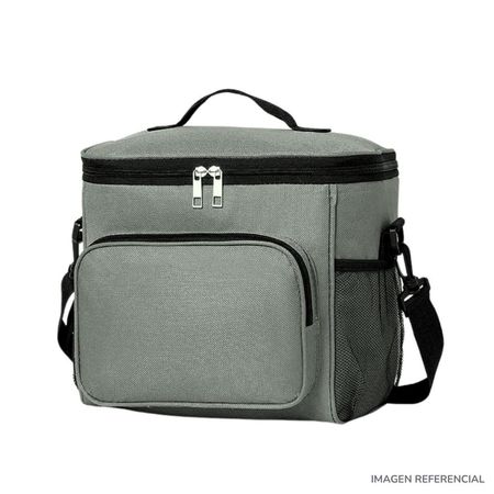 Bolso lonchera fiambrera impermeable termica Gris