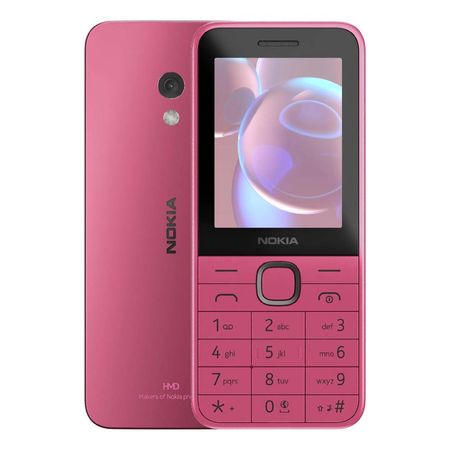 Nokia 225 4G Teléfono Básico con 4G, Gran Autonomía y Diseño Duradero Rosa