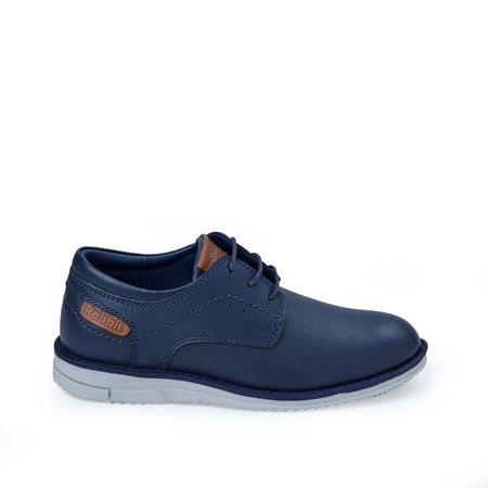 Zapato Derby Casual ANGEL-2537 Azul Rabbit Cuero 31