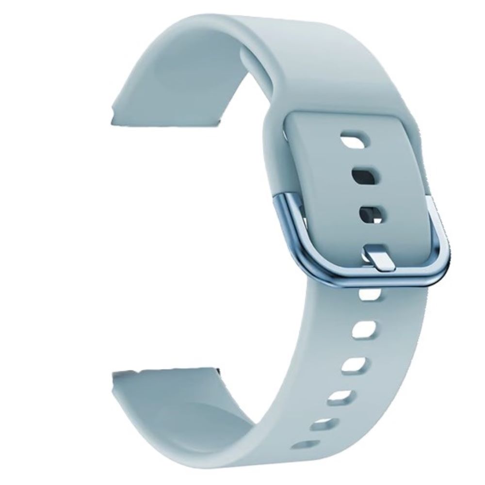 Correa de silicona samsung watch 4 5 5 pro 6 7 fe sky blue