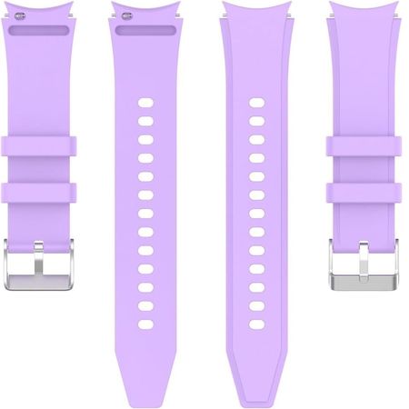 Correa de silicona samsung watch 4-5-5 pro-6-7-fe morado