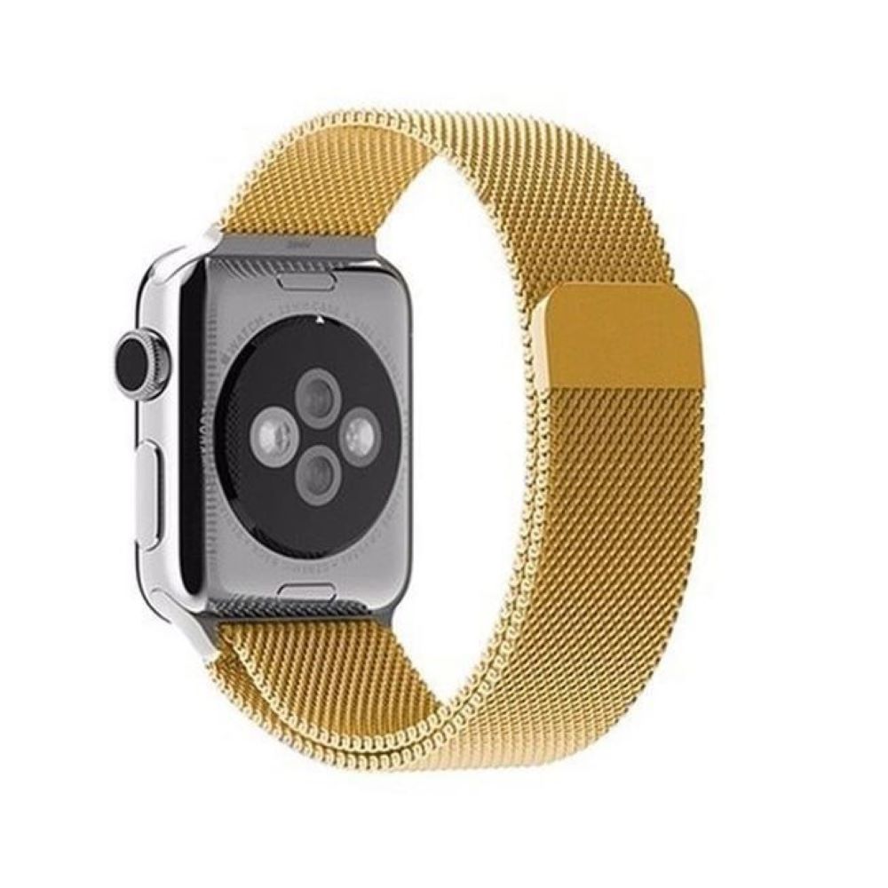 Correas Milanese Imantada Applewatch 38-40-41mm Dorado