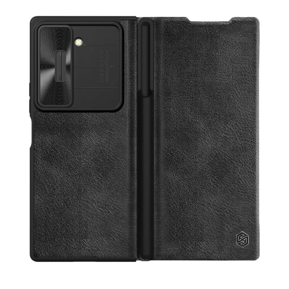 Case Nillkin Qin Pro Leather para Samsung ZFOLD 5 Negro