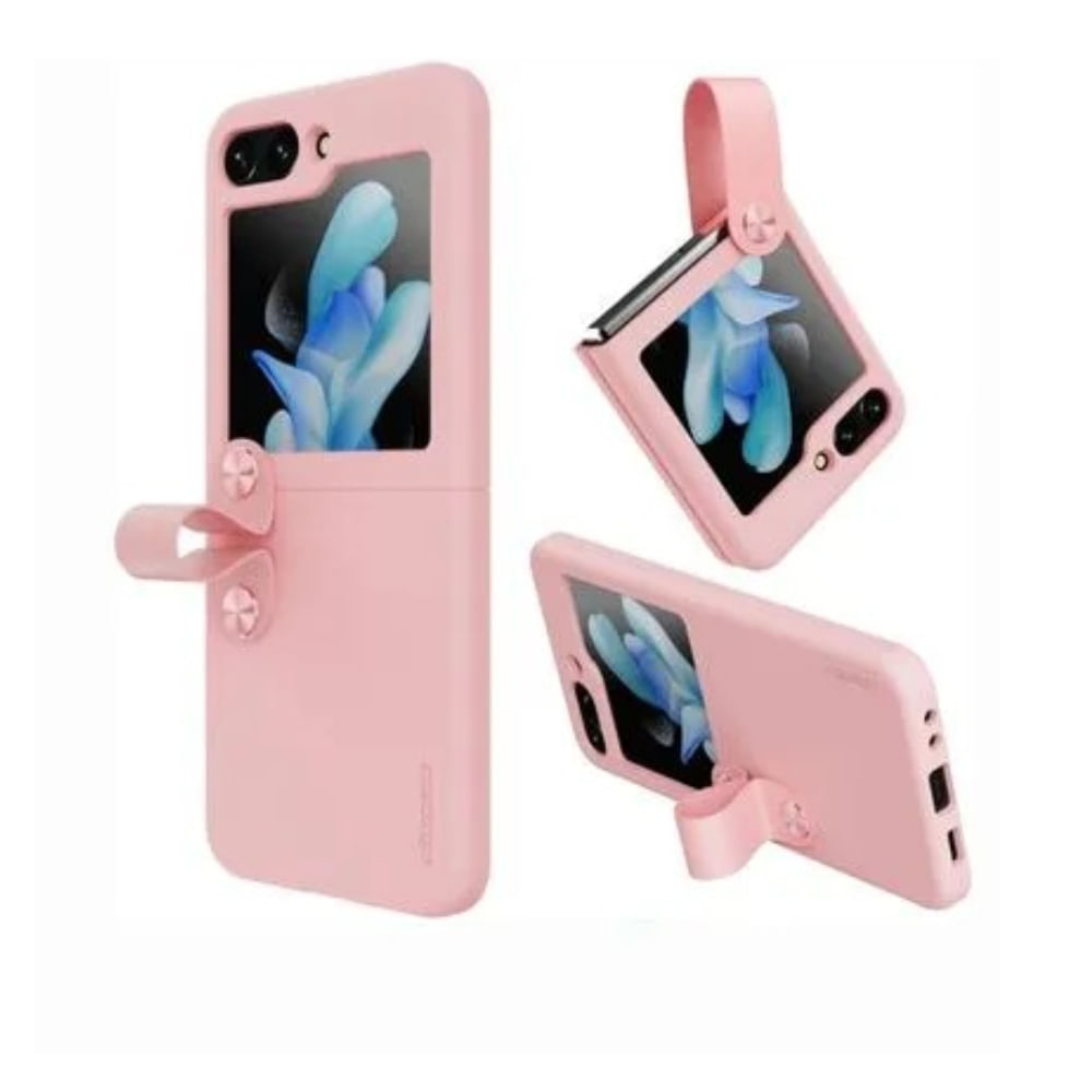 Case Nillkin Camshield Silky para Samsung Zflip 5 Rosado