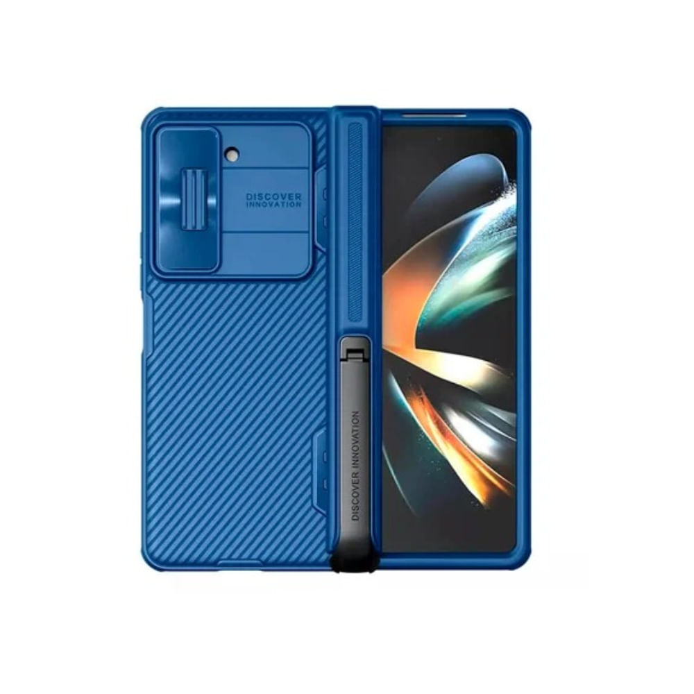 Case Nillkin Super Frosted Shield para Samsung Zfold 5 Azul