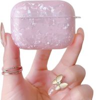 Case Protector Moket para Aipords Pro 2 Nacarado Rosado