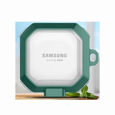 Funda TPU para Galaxy Buds pro, buds 2, buds 2 pro, FE, LIVE Verde Claro