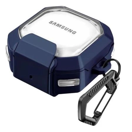 Funda TPU para Galaxy Buds pro, buds 2, buds 2 pro, FE, LIVE Azul