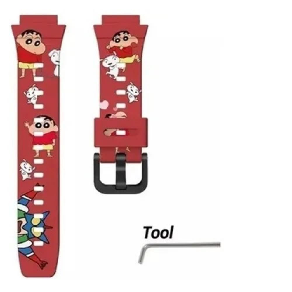 Correa de silicona para Huawei Kids 4 Pro Rojo