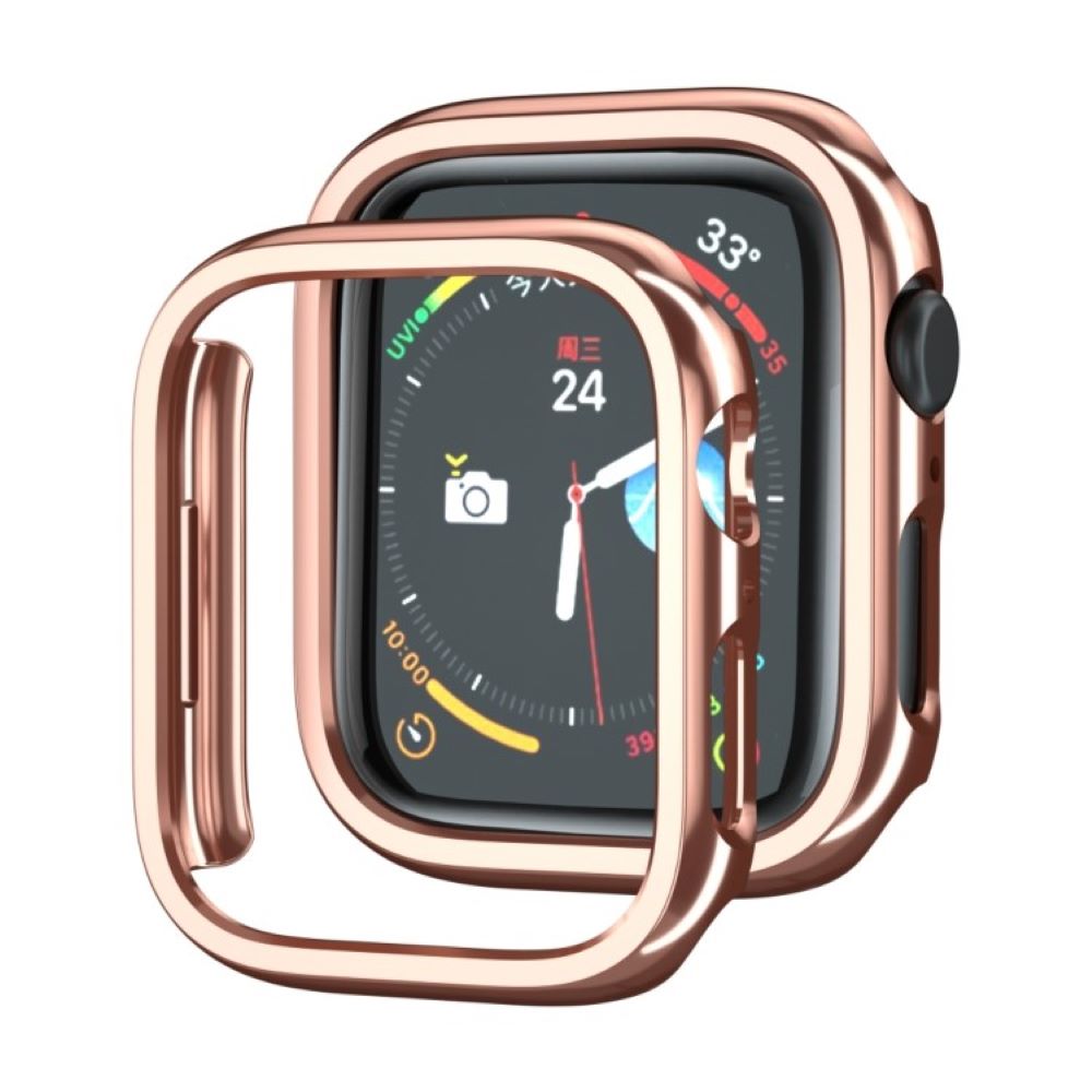 Bumper Case Convertidor a Ultra para Apple Watch 44MM Oro Rosa