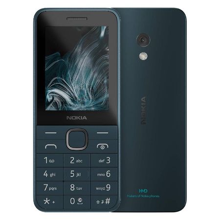 Nokia 225 4G Teléfono Básico con 4G, Gran Autonomía y Diseño Duradero Azul
