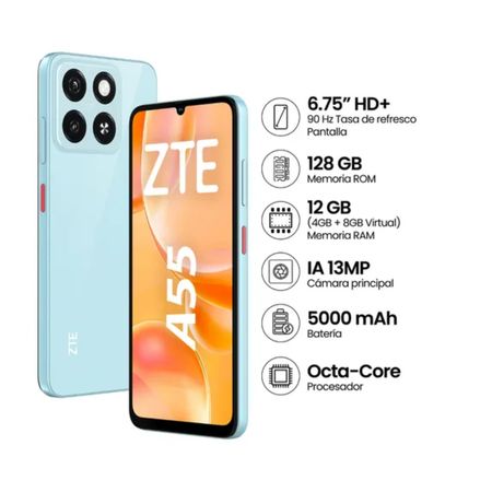Celular Libre ZTE A55 6.75