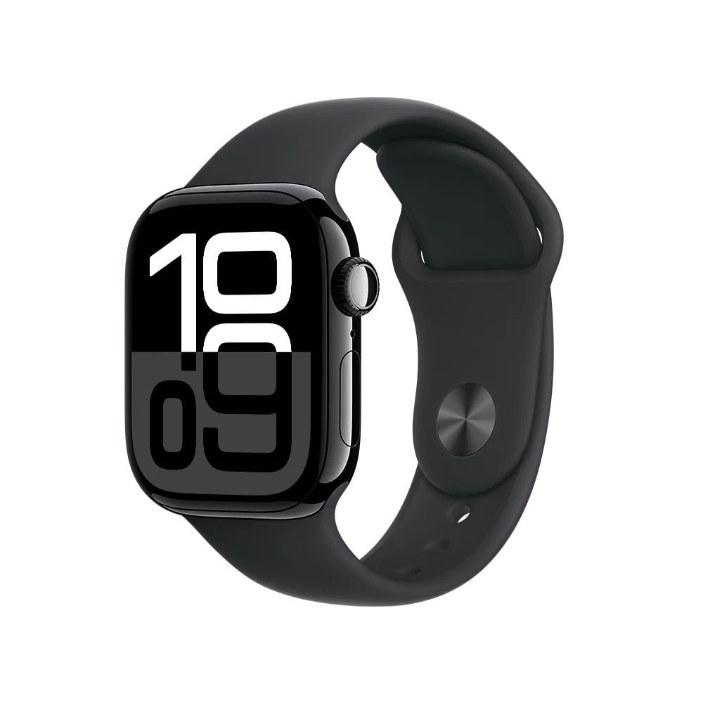 Apple Watch series 10 46m GPS  Jet Black -sport band