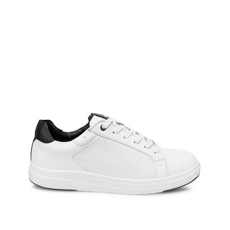 Zapatilla Casual RICARDO-2525 Blanco Viale Homme Cuero 41