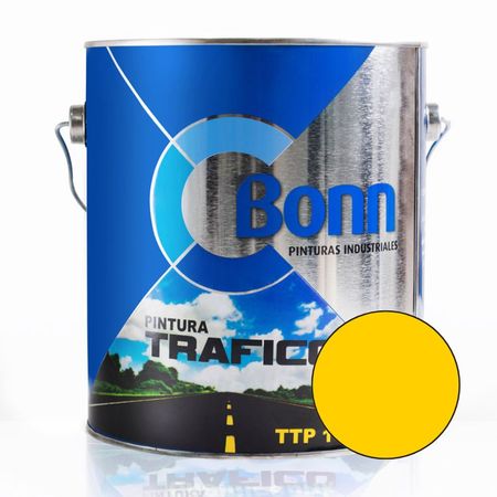 Pintura Tráfico Bonn Industrial Amarillo Caucho Clorado 1 gal