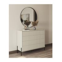 Cómoda Nórdica Sahara color Blanco 4 cajones TU MESITA