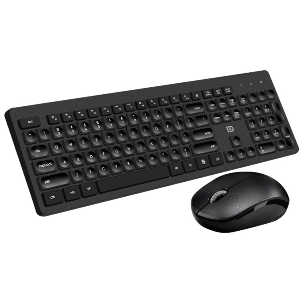 Teclado y Mouse Feetor IK7300 Negro
