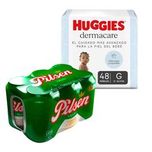 pack-cerveza-pilsen-6-pack-lata-355ml-mas-panal-huggies-dermacare-talla-g-paquete-48un
