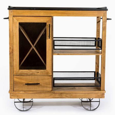 Bar Venecia Marrón Rústico