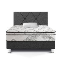 Dormitorio Pocket Advance 1.5 Plazas Cabecera Loft Charcoal