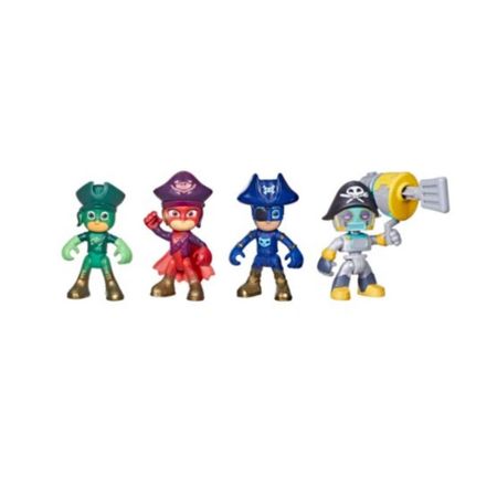 Figura de Acción PJ Masks - Packs de héroes vs. villanos Misión Pirata