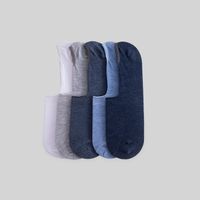 Medias Madison Pack X5 Cortas Negro02 Hombre