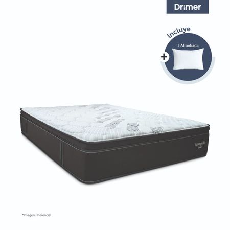 Colchón Futurepedic 1.5 Plazas + Almohada + Protector