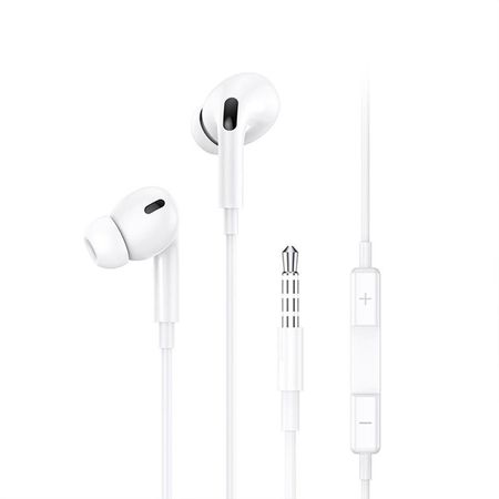 Audifono celular HandsFree 3.5mm EP41 1.2m Blanco