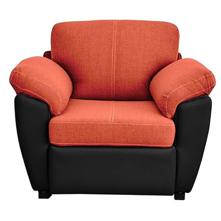 Sillón Santiago 1 Cuerpo Naranja