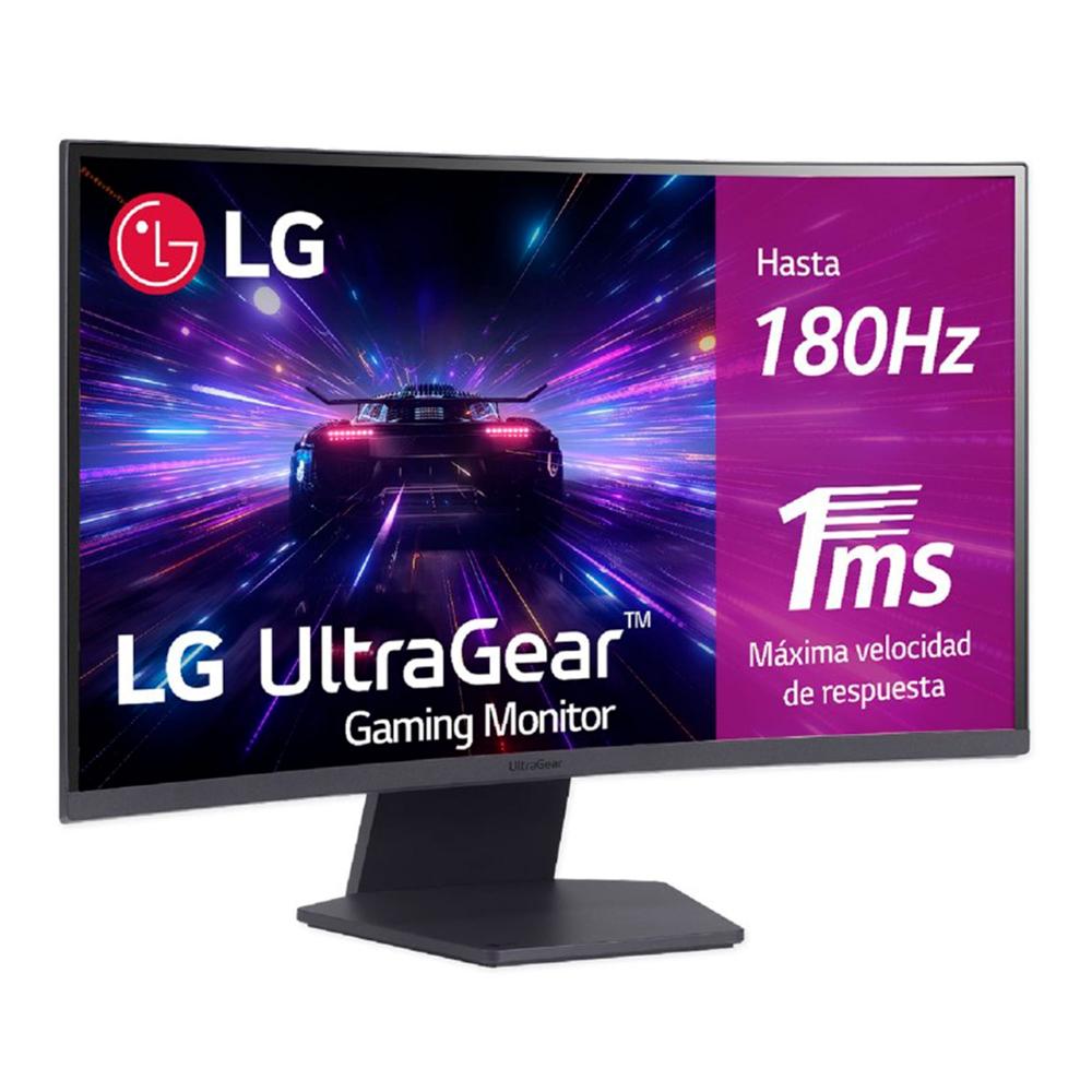 MONITOR GAMING LG 27"" (2560X1440) ULTRAGEAR™ 1000R QHD, 180HZ 1MS P/N: 27GS60QC-B