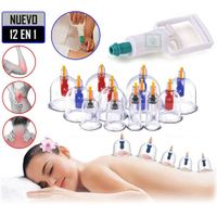 Ventosas para Masajes Kit 12 Piezas