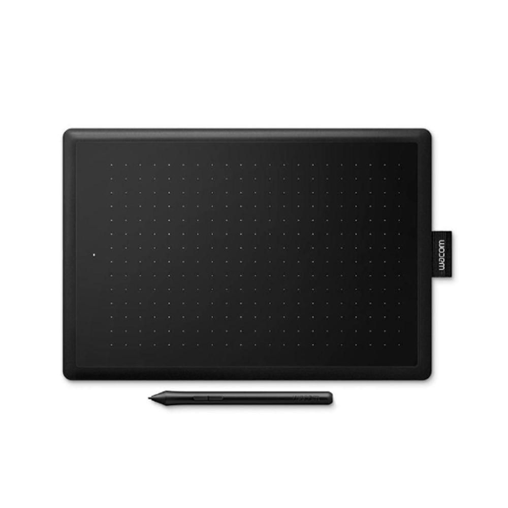 TABLETA GRAFICA WACOM ONE BY MEDIANO, AREA ACTIVA 216 X 135 MM 2540 LPI USB COLOR NEGRO P/N: CTL672