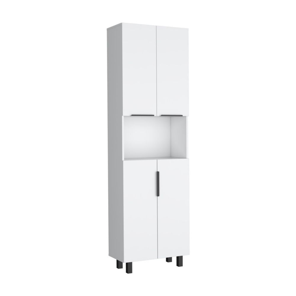 Alacena de Cocina Tuhome Multiusos Oshawa 4 Puertas Blanco Marquez