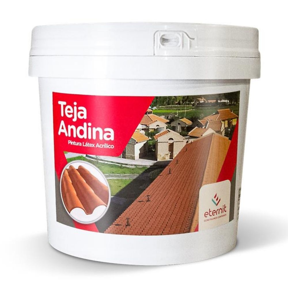 Pintura Teja Andina 1 galón Eternit