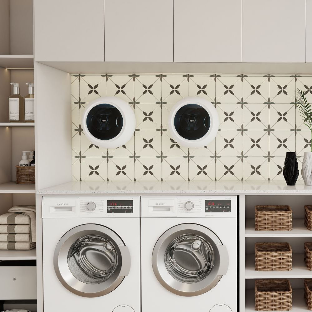 Pared Decorado Graficado Sicilia 20x20cm 1m2 Orange