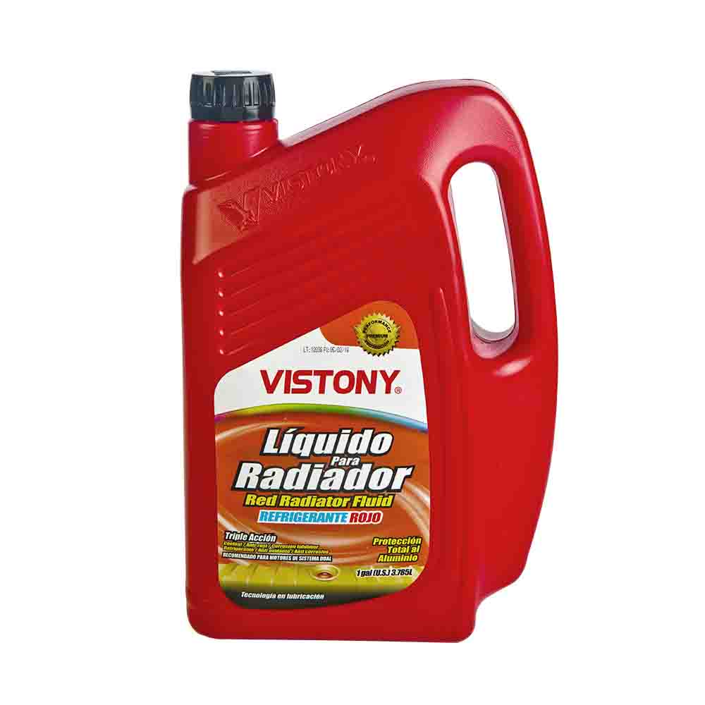 Líquido para Radiador VISTONY Rojo Galonera