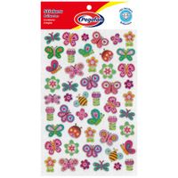 Stickers Brillantes Mariposas PEGAFAN x1 unidad