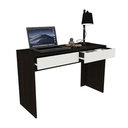 Escritorio Acre negro madera Tuhome