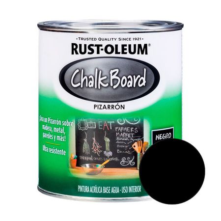 Pintura Rust Oleum Chalkboard Specialty Negro
