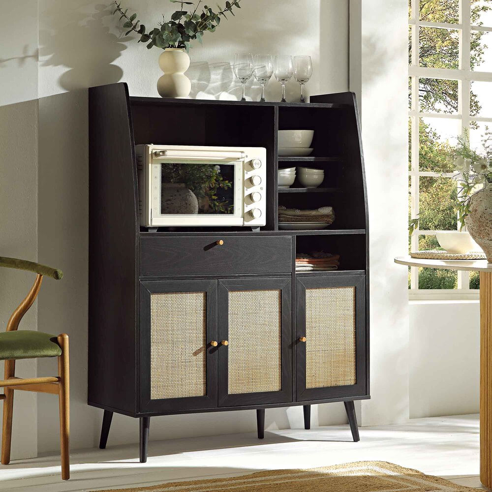 Mueble de Cocina Kenjurou Negro R&R MUEBLES