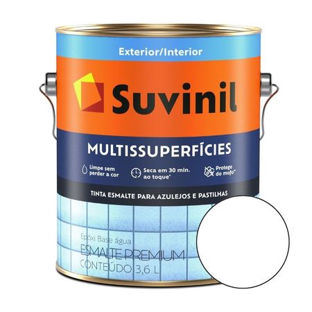 Esmalte Multisuperficies Suvinil Blanco 3.6 litros
