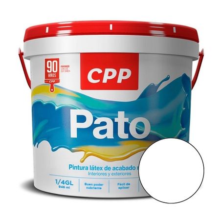 Pintura CPP Pato Blanco Mate 1/4gl