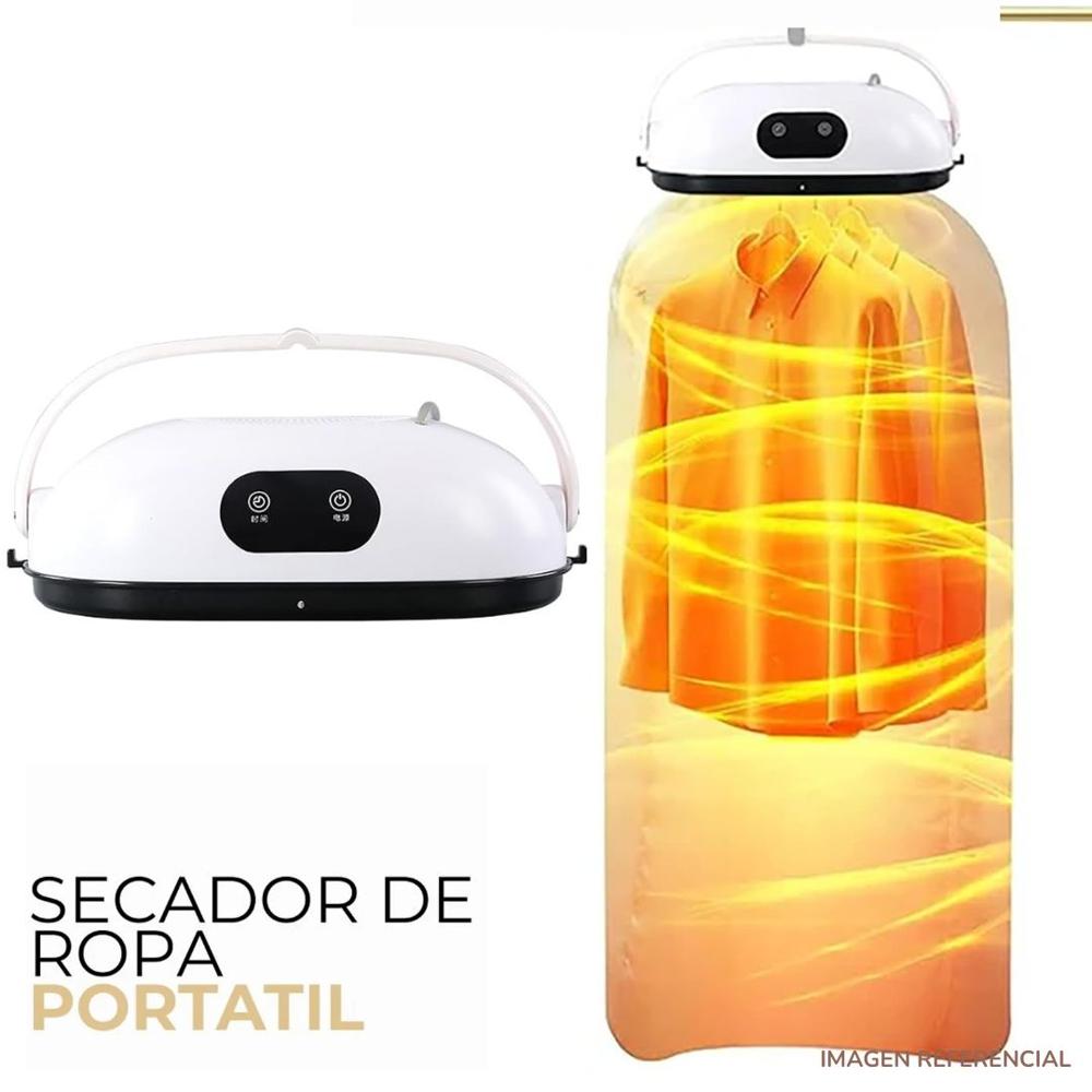 Secador de Ropa Prenda Portátil 220W Pantalla Digital