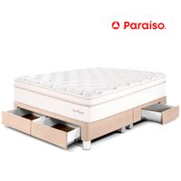 Cama PARAÍSO Royal Dynasty C Caj King Champagne