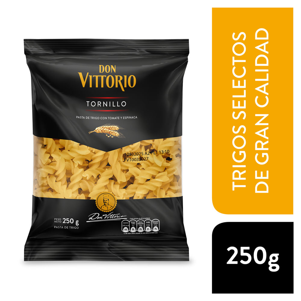Fideos Tornillo DON VITTORIO Bolsa 250g