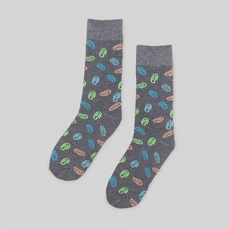 Medias Madison Premium Unidad Gris Hombre Gris Hombre